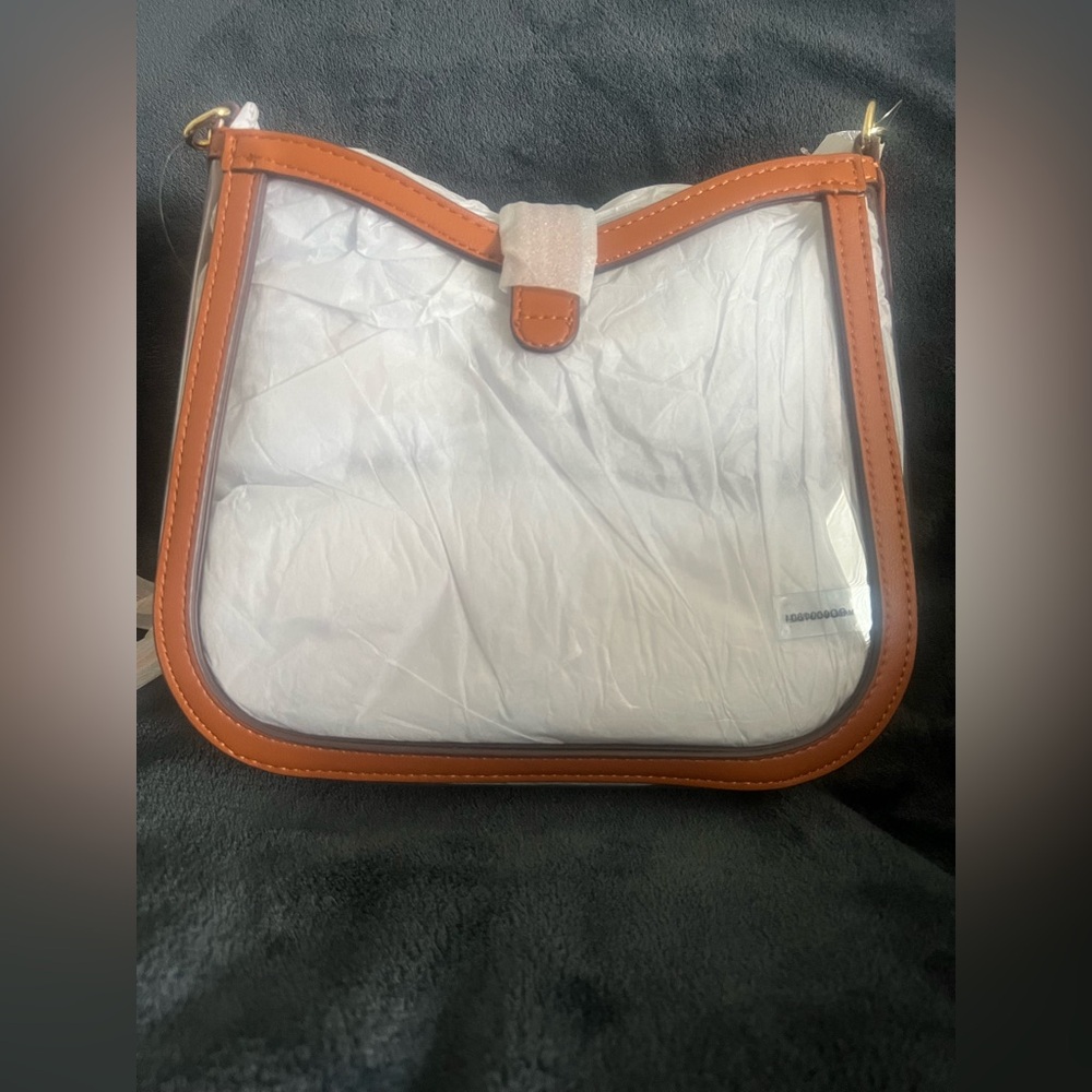 Stoney Clover Clear Strap Crossbody Bag
